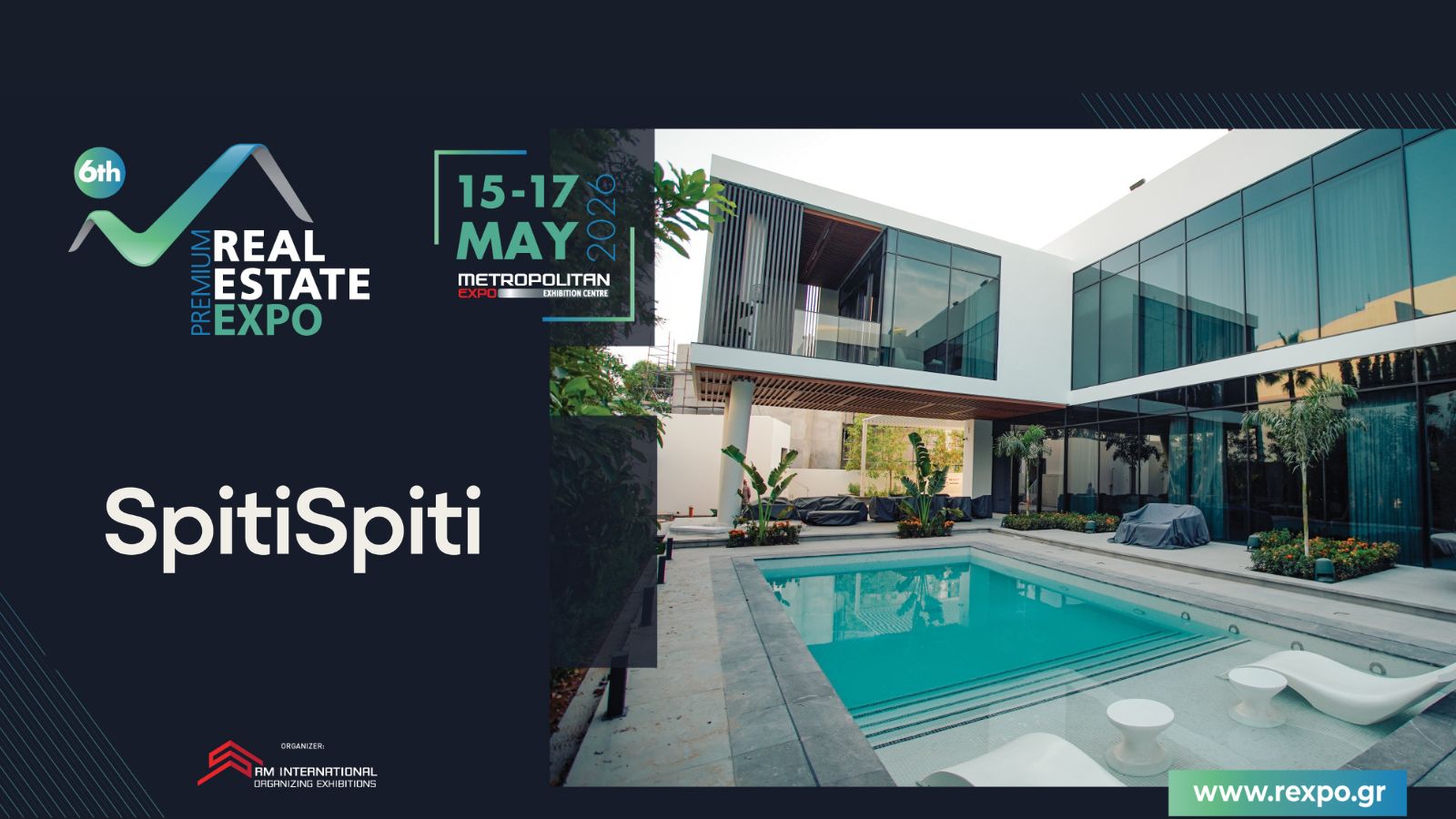 Το SpitiSpiti συμμετέχει στην Real Estate Expo 2026